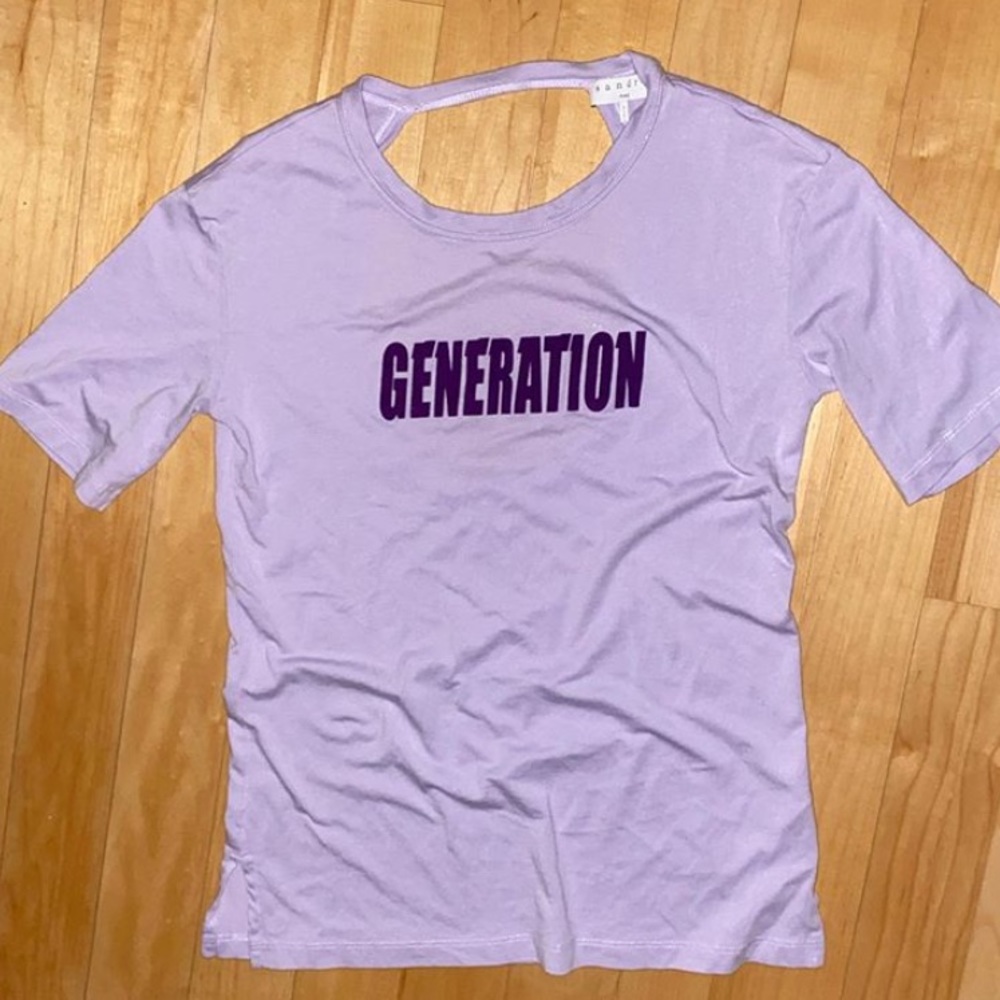 Sandro Generation Tee Shirt View 2